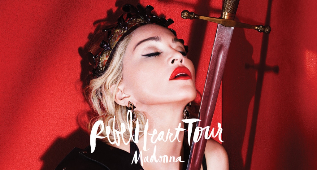 Madonna最新巡迴演唱名為《Rebel Heart Tour》。